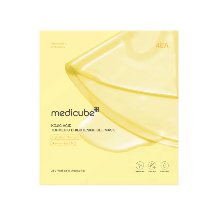 MEDICUBE KOJIC ACID TURMERIC BRIGHTENING GEL MASK