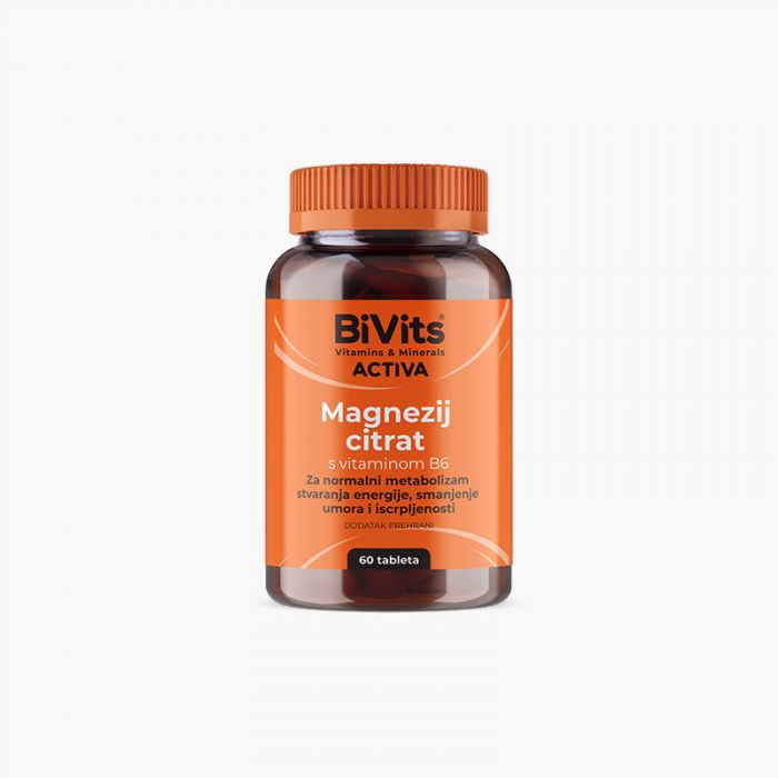 BIVITS ACTIVA MAGNEZIJ CITRAT TBL.60