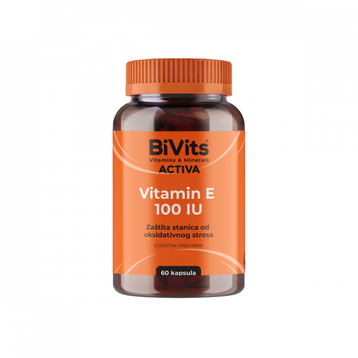 BIVITS ACTIVA VITAMIN E 100 IU CAPS 60