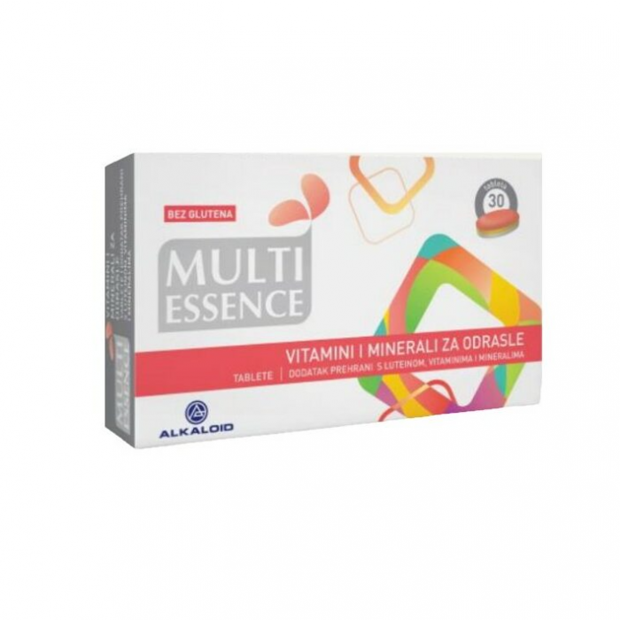 ALKALOID MULTI ESSENCE VITAMINI I MINERALI ZA ODRASLE, TABLETE