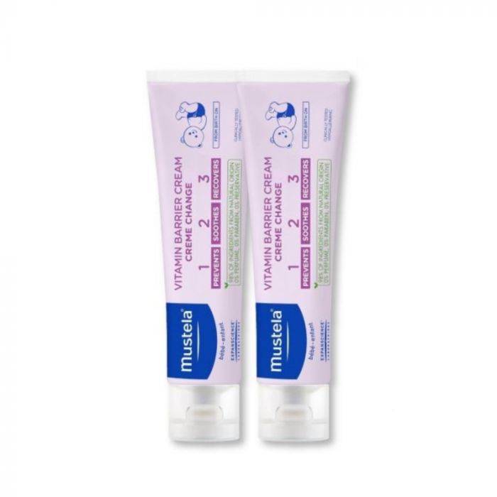 MUSTELA 123 ZAŠTITNA VITAMINSKA KREMA ZA PELENSKU REGIJU 1+1