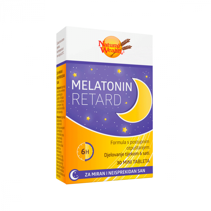 NATURAL WEALTH - MELATONIN RETARD