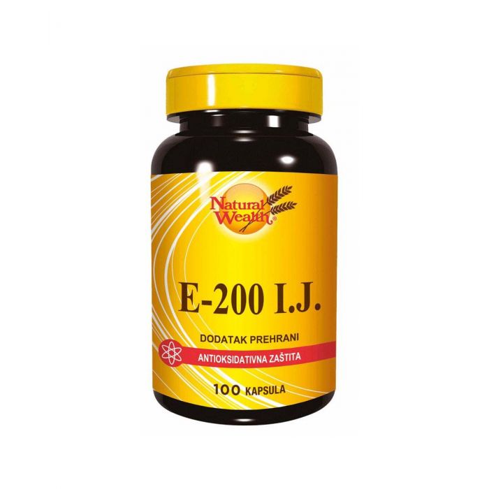 NATURAL WEALTH - VITAMIN E-200 KAPSULE 