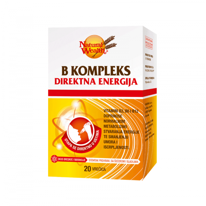 NATURAL WEALTH B-KOMPLEX DIREKTNA ENERGIJA 