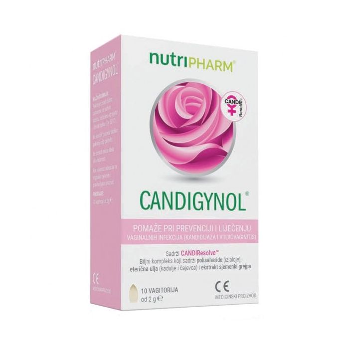 NUTRIPHARM CANDIGYNOL VAGITORIJI 10X2G 