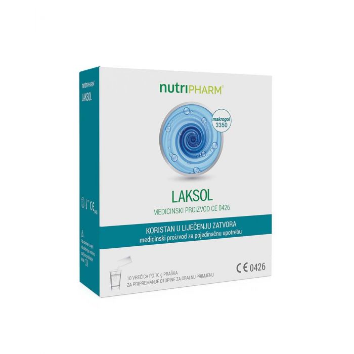 NUTRIPHARM LAKSOL 10 VREĆICA
