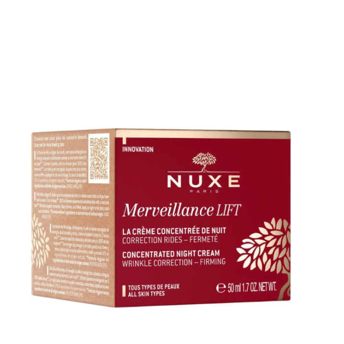 NUXE MERVEILLANCE LIFT NOĆNA KONCENTIRANA KREMA 