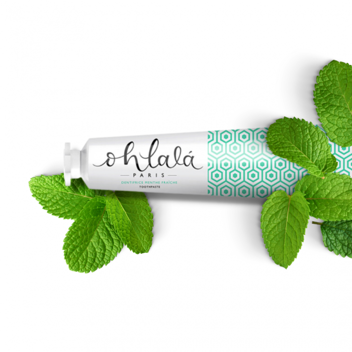 OHLALA PARIS PREMIUM PUTNI SET "LOVE YOUR SMILE - FRESH MINT" 