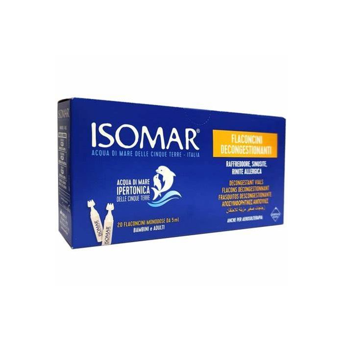 ISOMAR HIPERTONIČNE BOČICE ZA ODČEPLJIVANJE NOSA 20x5 ml
