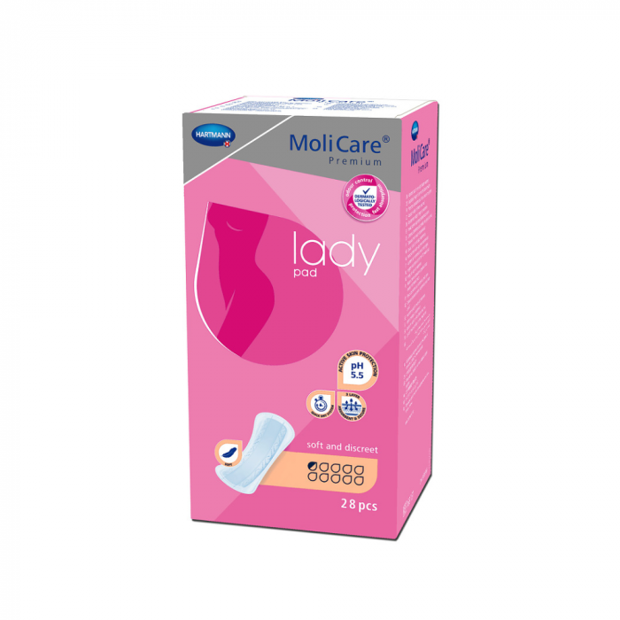 MOLICARE PREMIUM LADY PAD 0.5D ANATOMSKI OBLIKOVANI ULOŠCI ZA ŽENE