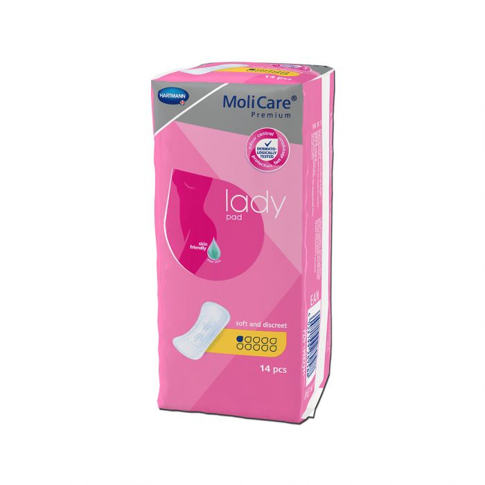 MOLICARE PREMIUM LADY PAD 1D ANATOMSKI OBLIKOVANI ULOŠCI ZA ŽENE