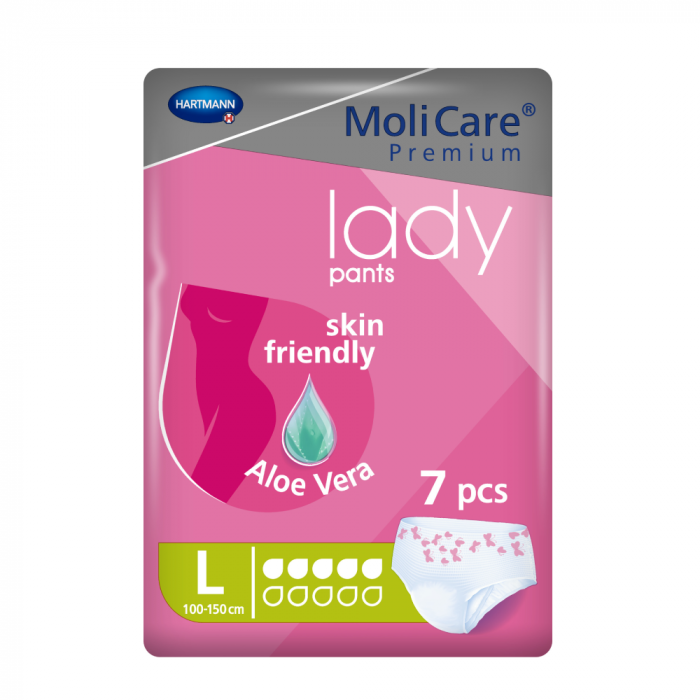 MOLICARE PREMIUM LADY PANTS 5D L ŽENSKE GAĆICE ZA LAGANU INKONTINENCIJU