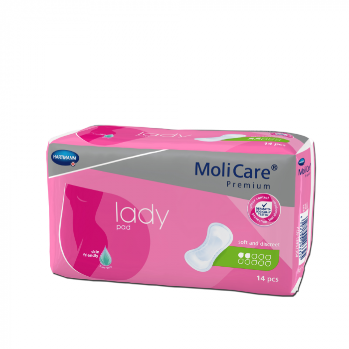 MOLICARE PREMIUM LADY PAD 2D ANATOMSKI OBLIKOVANI ULOŠCI ZA ŽENE