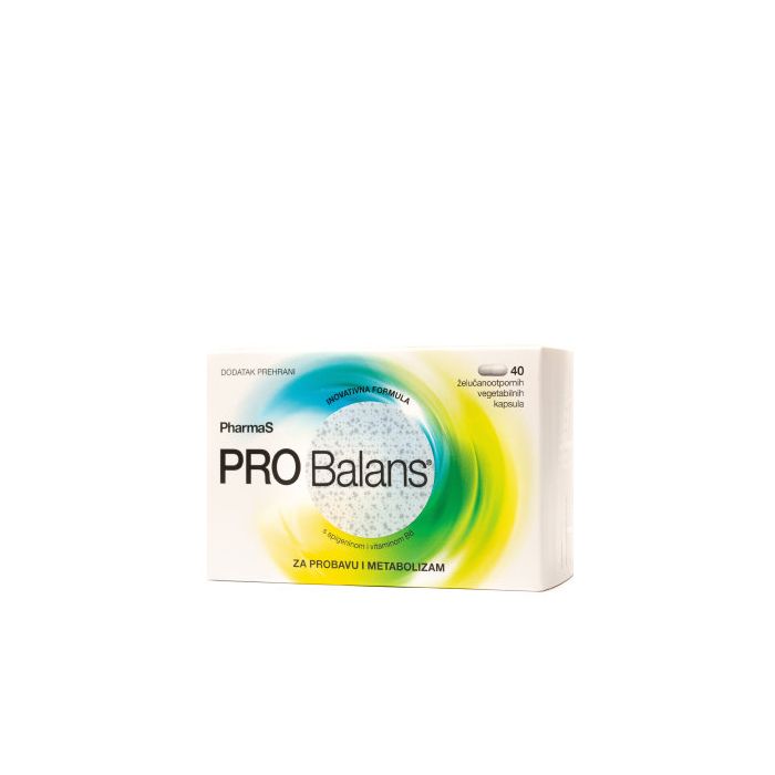 PHARMAS PROBALANS - 40 KAPSULA ZA PROBAVU I METABOLIZAM