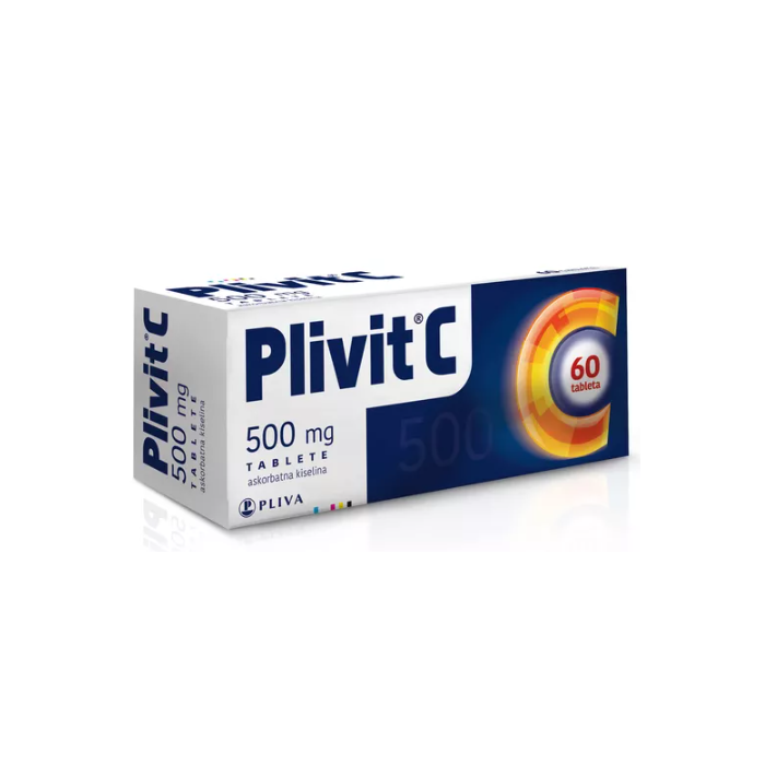 PLIVIT C TABLETE 60x500 mg    