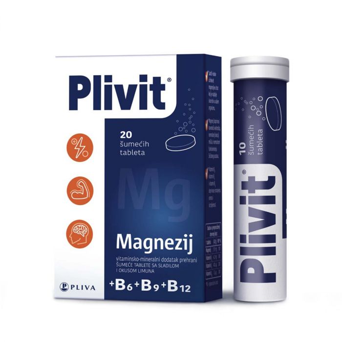 PLIVIT MAGNEZIJ ŠUMEĆE TABLETE