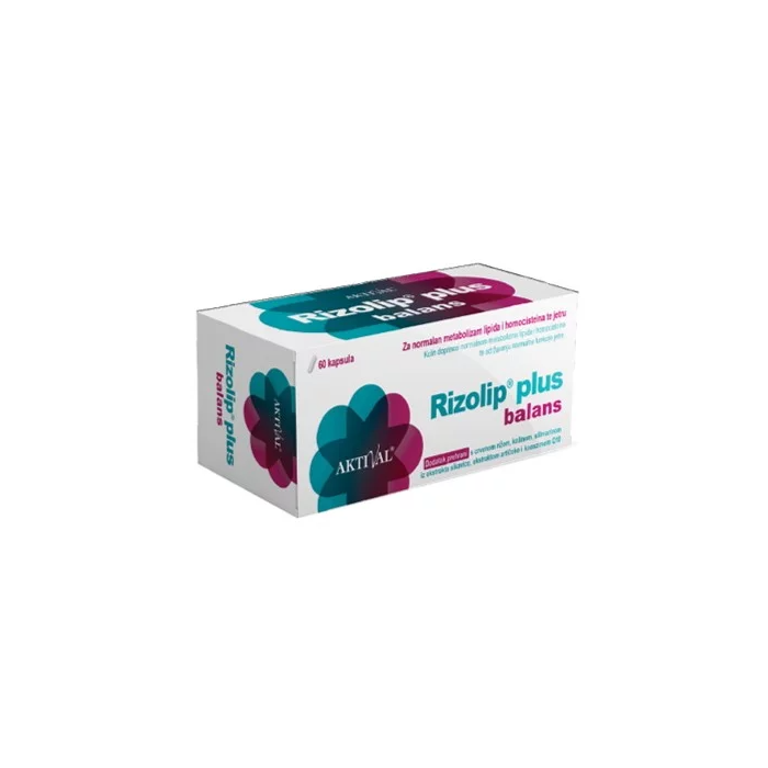 AKTIVAL RIZOLIP PLUS BALANS KAPSULE 60