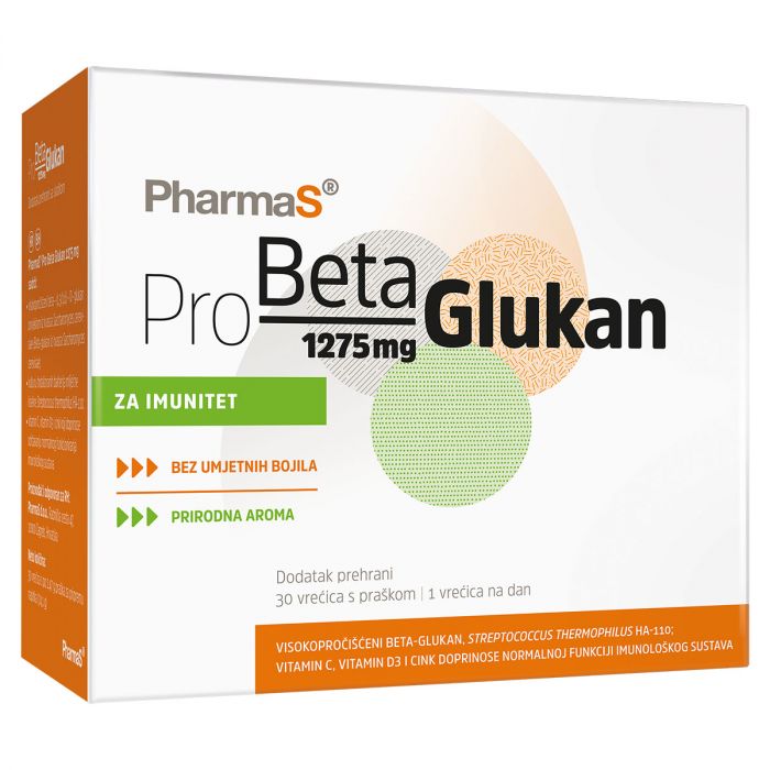 PHARMAS PRO BETA GLUKAN VREĆICE