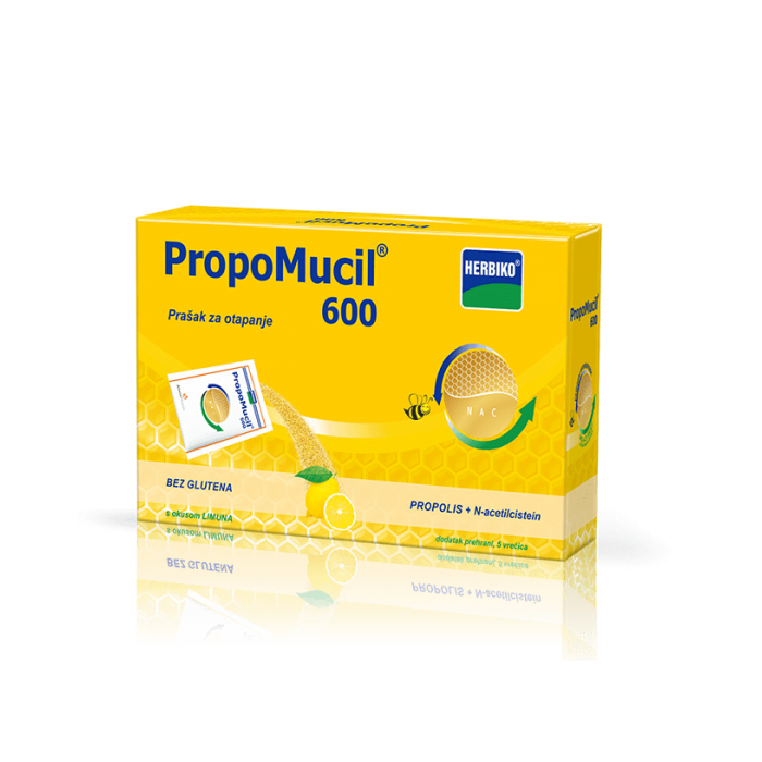 ABELA PHARM HERBIKO PROPOMUCIL PRAŠAK 5X600 MG  