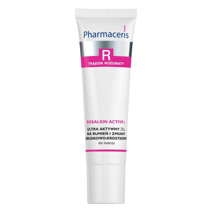 PHARMACERIS R- ROSALGIN ACTIVE+ ULTRA ACTIVE GEL PROTIV ERITEMA, PAPULA I PUSTULA za lice 30 ml 