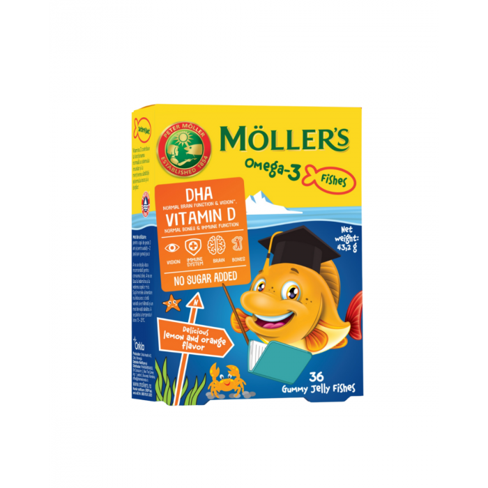 MOLLERS OMEGA-3 GUMENE RIBICE