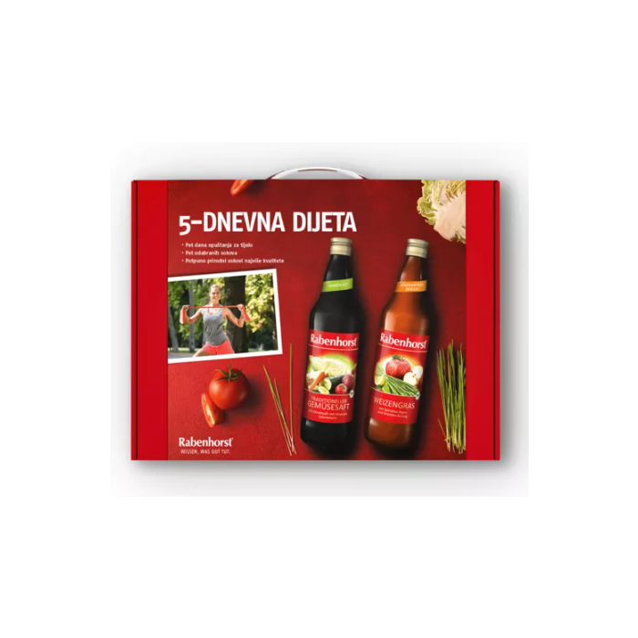 RABENHORST 5-DNEVNA DIJETA SOKOVI 5x750ml WEB