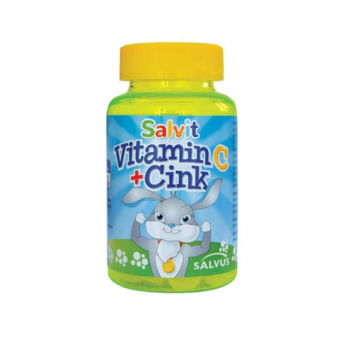 SALVIT VITAMIN C+CINK - ŽELE BOMBONI