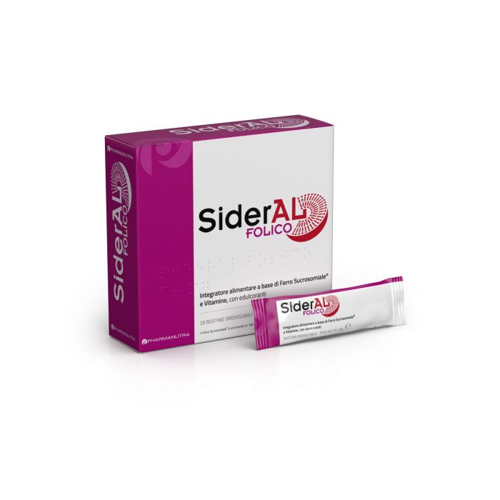 SIDERAL FOLIC - VREĆICE ŽELJEZA SA FOLNOM KISELINOM 