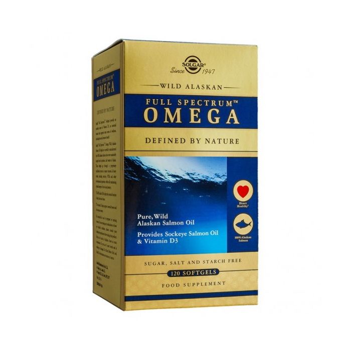 SOLGAR WILD ALASKAN FULL SPECTRUM OMEGA KAPSULE