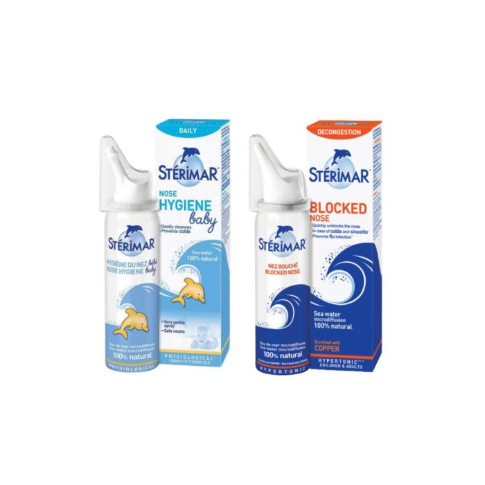 STERIMAR BABY 50 ml + HYPERTONIC 50ml