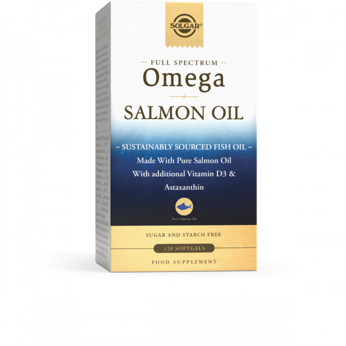 SOLGAR FULL SPECTRUM OMEGA SALMON OIL KAPSULE