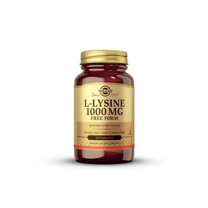 SOLGAR L-LIZIN 1000 MG TABLETE