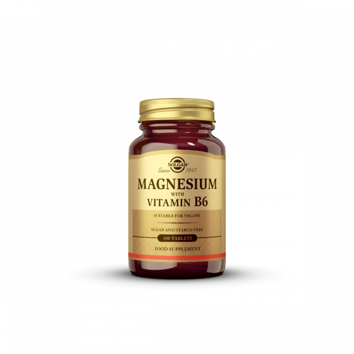 SOLGAR MAGNEZIJ I VITAMIN B6 TABLETE