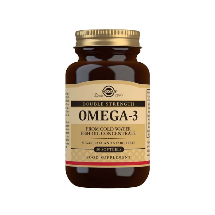 SOLGAR OMEGA-3 DOUBLE STRENGH KAPSULE