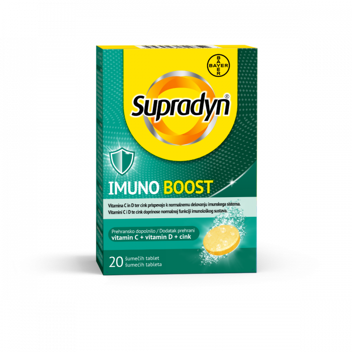 SUPRADYN - IMUNO BOOST ŠUMEĆE TABLETE