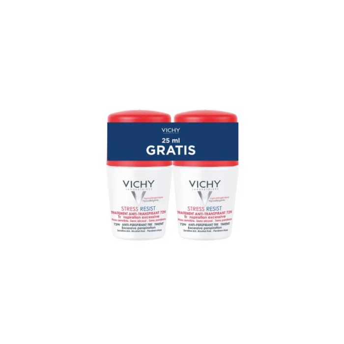 VICHY DEO ROLL-ON STRESS RESSIST DUO PACK 2X50 ML