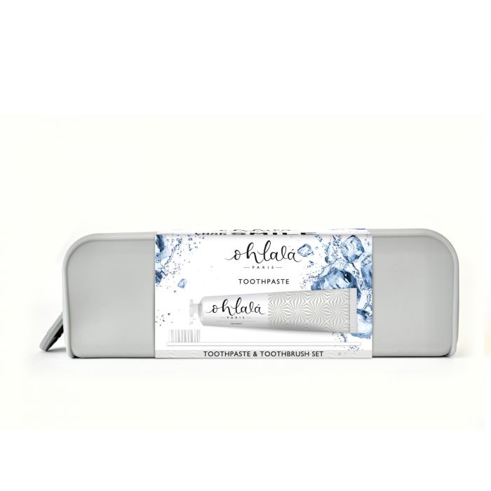 OHLALA PARIS PREMIUM PUTNI SET "LOVE YOUR SMILE" (PASTA ZA ZUBE WHITENING 75 ML + ČETKICA ZA ZUBE DENTAL LUXE) 