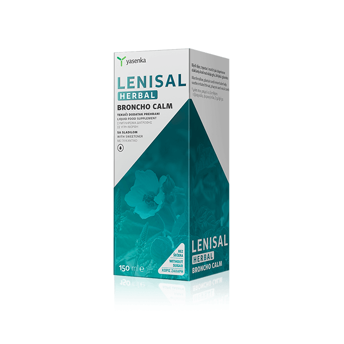 YASENKA LENISAL HERBAL BRONCHO CALM TEKUĆI DODATAK PREHRANI 