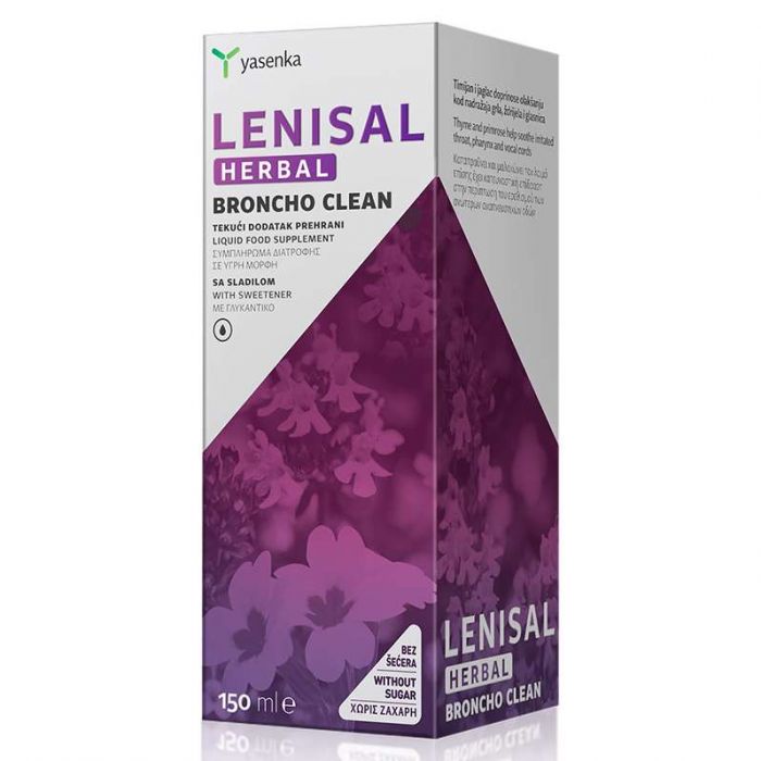 YASENKA LENISAL HERBAL BRONCHO CLEAN TEKUĆI DODATAK PREHRANI