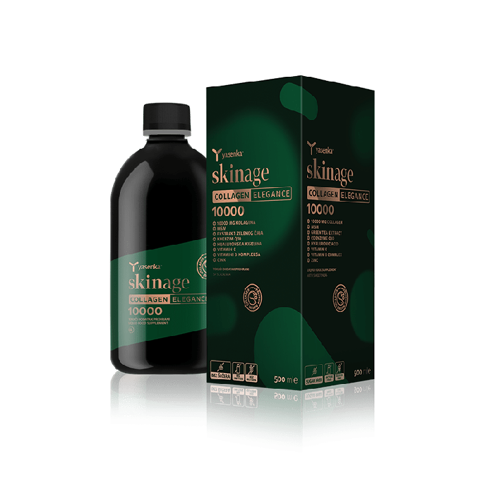YASENKA SKINAGE COLLAGEN ELEGANCE 10000 500 ML TEKUĆI DODATAK PREHRANI