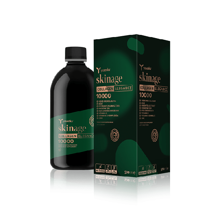 YASENKA SKINAGE COLLAGEN ELEGANCE 10000 TEKUĆI DODATAK PREHRANI 500 ML