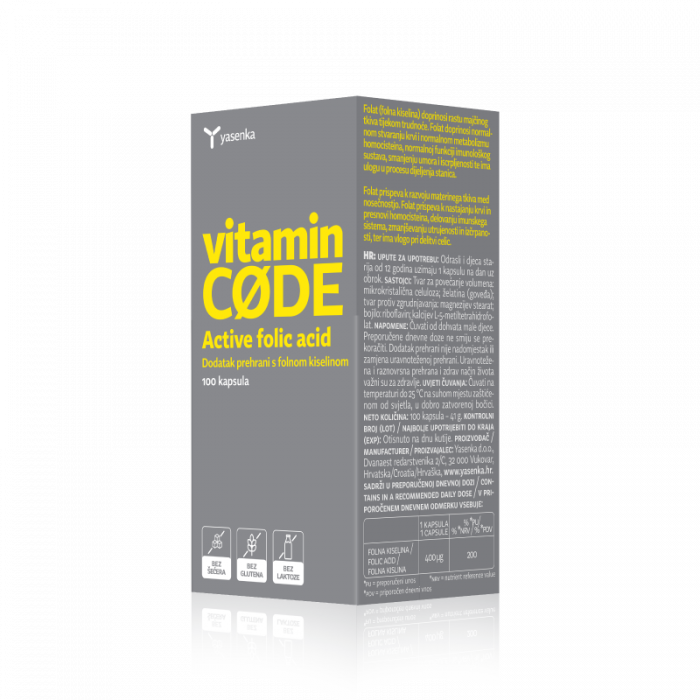 YASENKA VITAMIN CODE ACTIVE FOLIC ACID KAPSULE