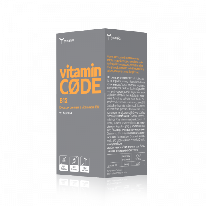 YASENKA VITAMIN CODE B12 KAPSULE