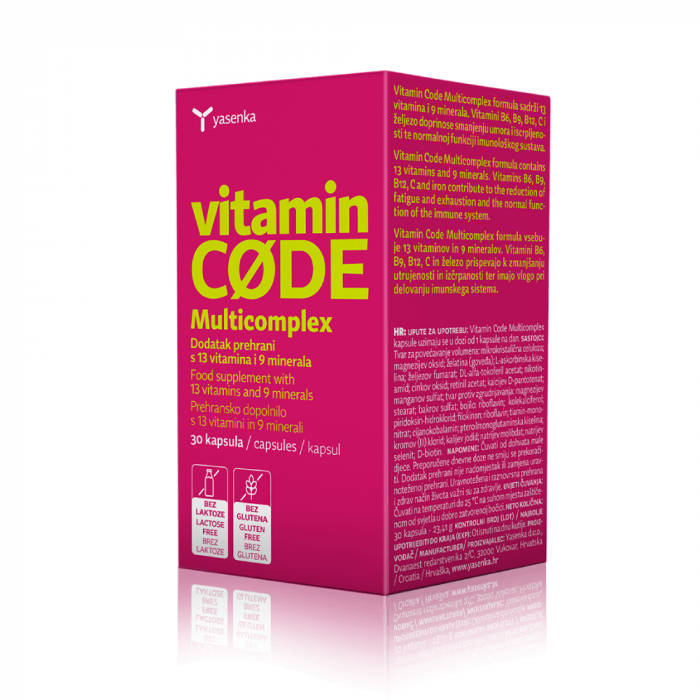 YASENKA VITAMIN CODE MULTICOMPLEX KAPSULE