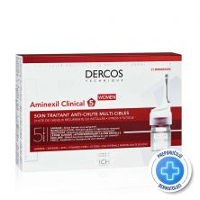 VICHY DERCOS AMINEXIL CLINICAL 5 - AMPULE PROTIV ISPADANJA KOSE ZA ŽENE