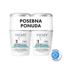 VICHY DEO ROLL-ON 72H INVISIBLE 50ml DUOPACK
