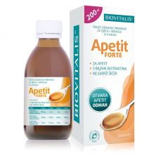 BIOVITALIS APETIT FORTE TEKUĆI DODATAK PREHRANI ZA DJECU I ODRASLE 