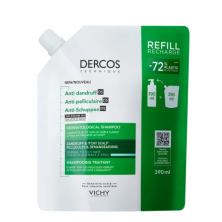 VICHY DERCOS ŠAMPON PROTIV PERUTI ZA NORMALNU/MASNA KOSA 390ML REFIL
