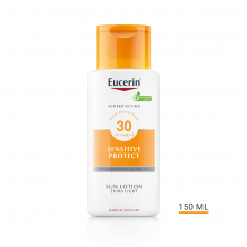 EUCERIN SUN SENSITIVE PROTECT LAGANI LOSION SPF30 150 ML ZA ZAŠTITU OD SUNCA