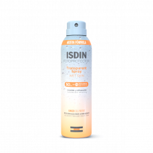 ISDIN SUN FOTOPROTECTOR TRANSPARENT SPREJ SPF50+ PROZIRNI SPREJ ZA TIJELO